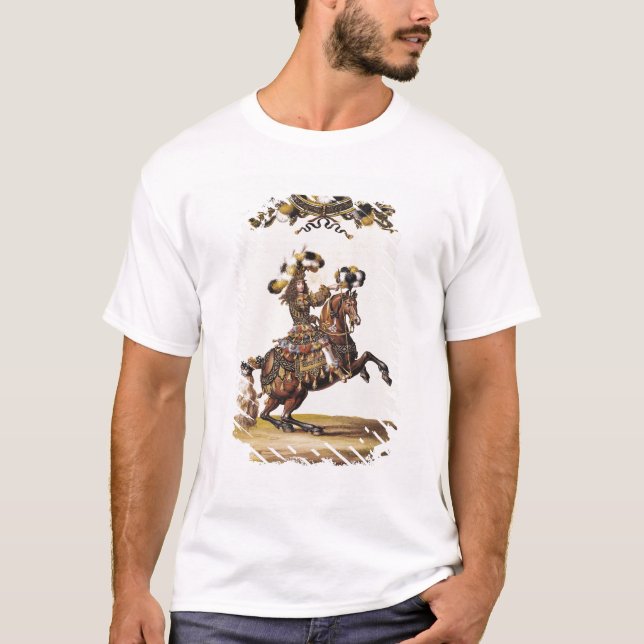 T-shirt Le duc d'Enghien en tant que roi des Indiens (Devant)