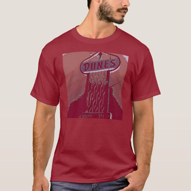 T-shirt Le Dunes Hotel Las Vegas (Devant)