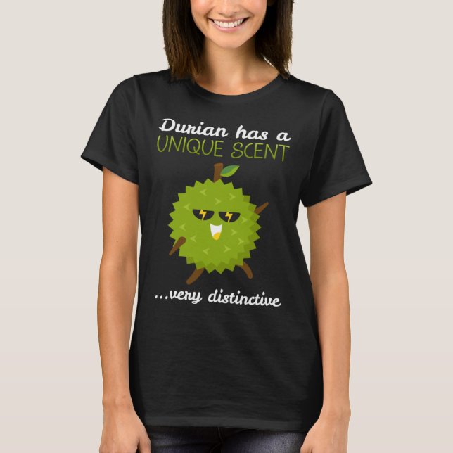 T-shirt Le durian a une odeur unique Fruit tropical durian (Devant)