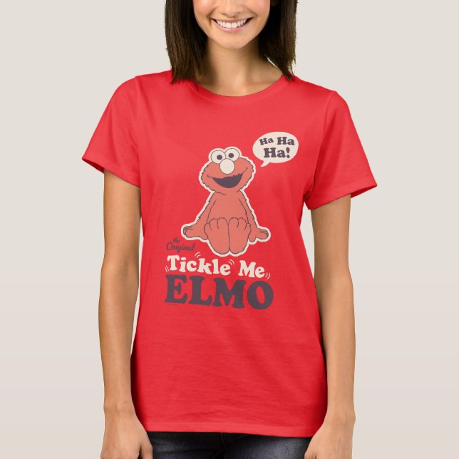T-shirt Le Elmo Original qui me Chatouille (Devant)