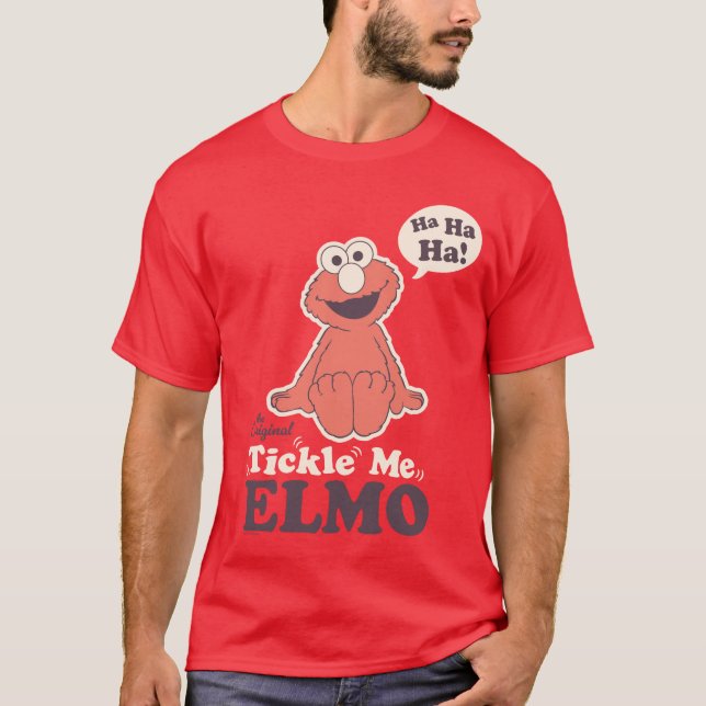 T-shirt Le Elmo Original qui me Chatouille (Devant)
