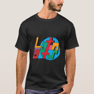 T-shirt Le facteur latino mondial