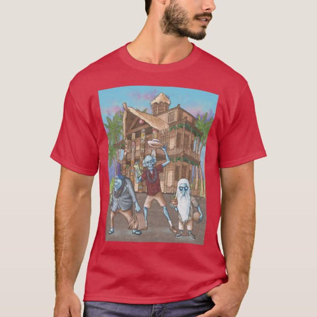 T-shirt Le fantôme de Barhoping (Devant)
