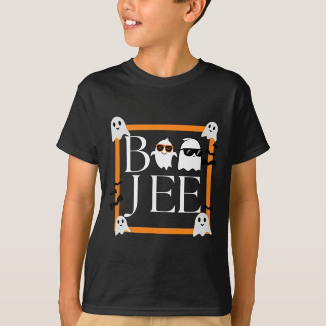 T-shirt Le fantôme de Boo Jee Halloween (Devant)