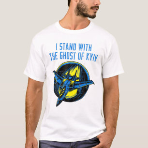 T-shirt Le Fantôme Du Pilote Ace Ukrainien De Kiev Je Me T