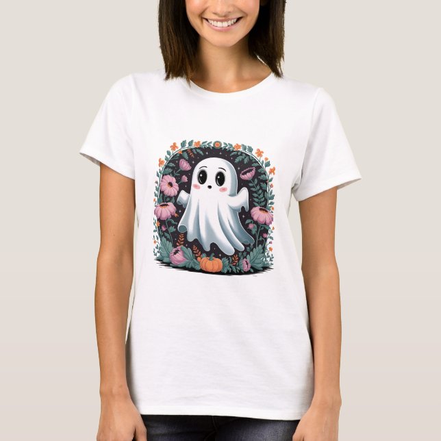 T-shirt Le fantôme du Plante (Devant)