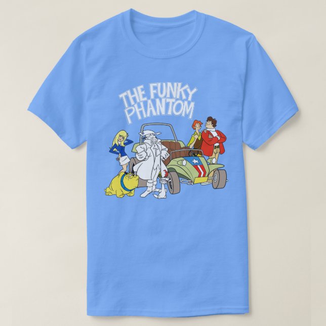 T-shirt Le fantôme funky (Design devant)