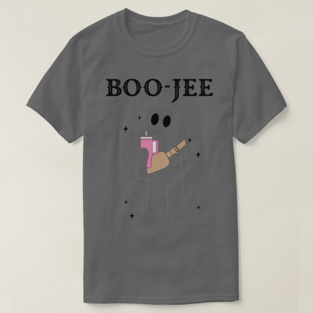 T-shirt Le fantôme inspiré de BooJee Stanley Halloween (Design devant)