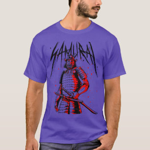 T-shirt Le fantôme Samurai Mask Warrior Samurai Swords Bus
