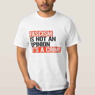 T-shirt Le fascisme n'est pas une opinion