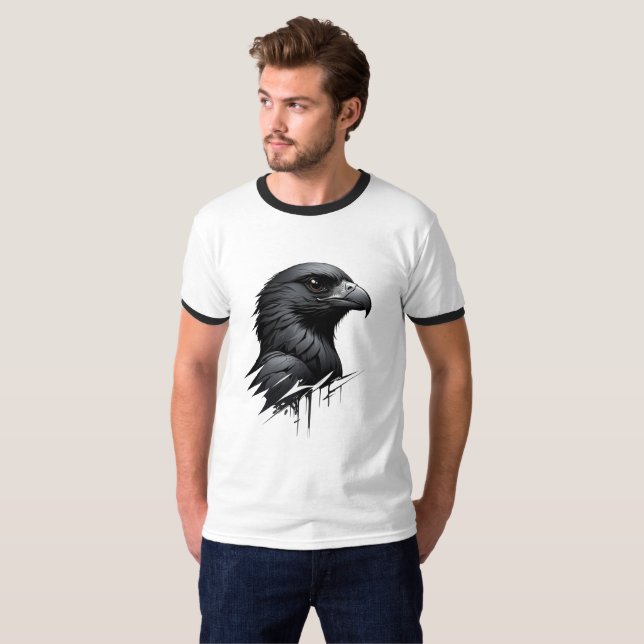 T-shirt Le faucon noir (Devant entier)