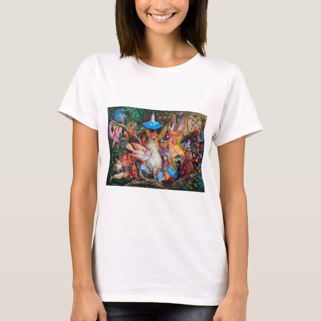 T-shirt Le favori des fées, John Anster Fitzgerald (Devant)