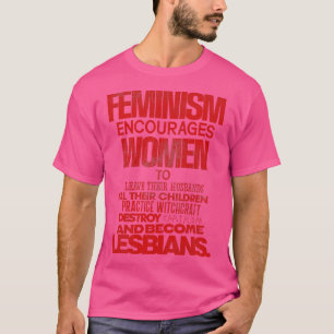 T-shirt Le féminisme encourage les femmes