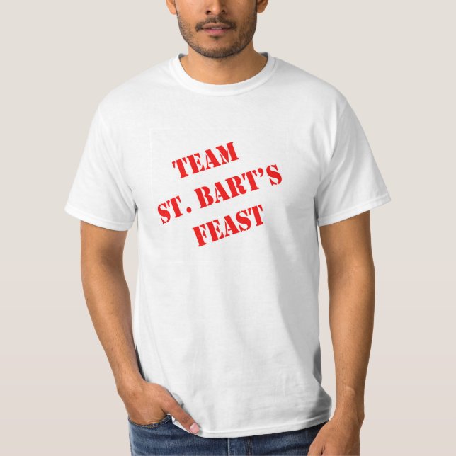 T-shirt Le festin de St Bart d'équipe (Devant)