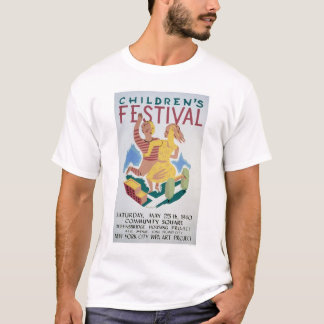 T-shirt Le festival NYC des enfants WPA 1940