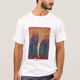 T-shirt Le feu