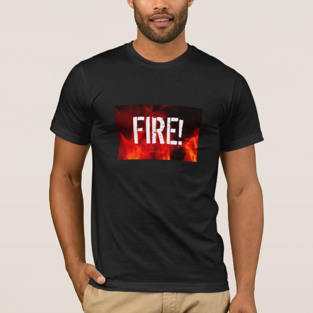 T-SHIRT LE FEU ! (Devant)