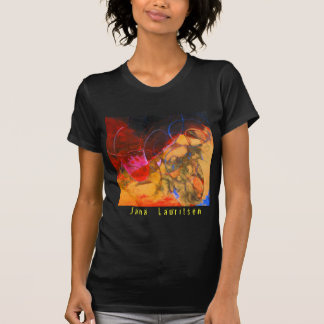 T-shirt Le feu à la pièce en t des femmes de coucher du