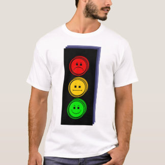 T-shirt Le feu d'arrêt déprimé a expulsé