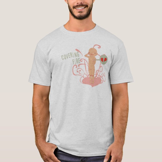 T-shirt Le feu de bâche - pauvre bébé (Devant)