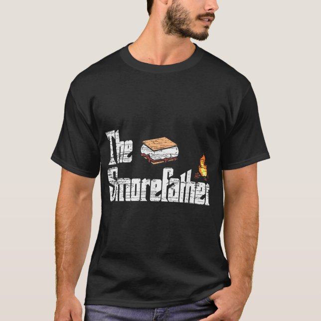 T-shirt Le feu de camp de Smore Smore Smore (Devant)