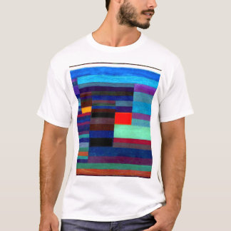 T-shirt Le feu de Paul Klee le soir