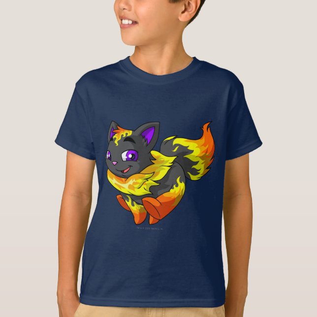 T-shirt Le feu de Wocky (Devant)