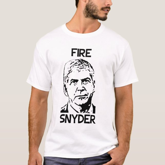 T-shirt Le feu Snyder (Devant)