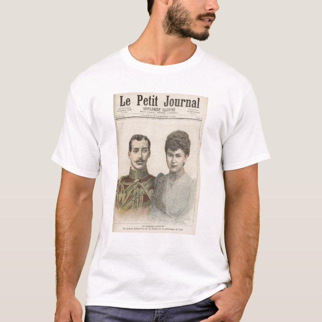 T-shirt Le fiançailles du duc d'Albert Victor de (Devant)