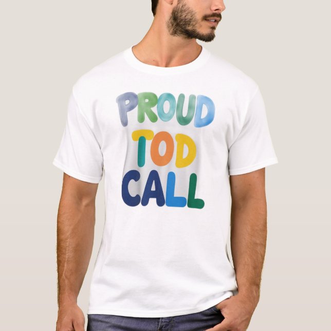 T-shirt Le « Fier de porter » (Devant)