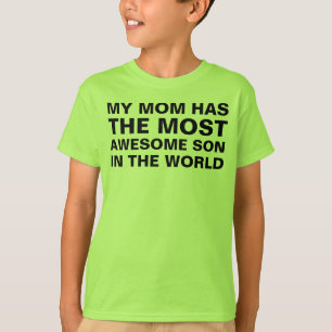 T-shirt Le Fils le plus génial de maman