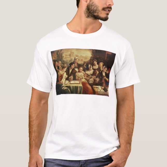 T-shirt Le fils prodigue se régalant avec des prostituées (Devant)
