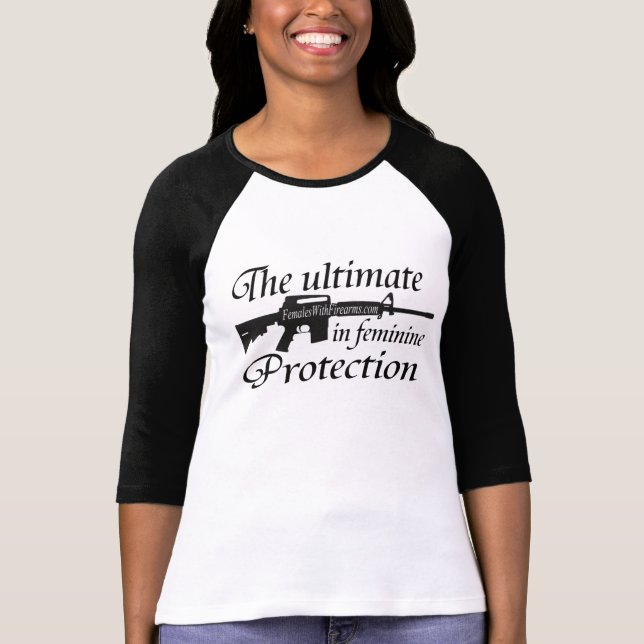 T-shirt Le final dans la protection féminine (Devant)