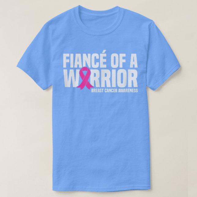 T-shirt Le financement masculin d'un guerrier du ruban ros (Design devant)