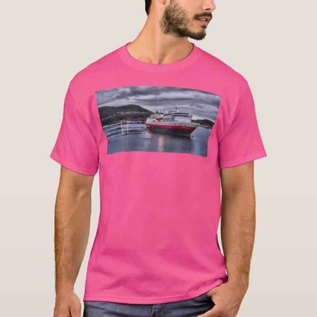 T-shirt Le Finnmarken À Dusk (Devant)