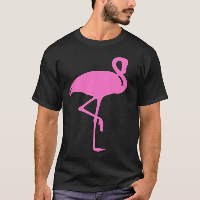 T-shirt Le Flamant rose des hommes (Devant)