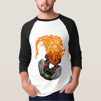 T-shirt Le flambage trempent