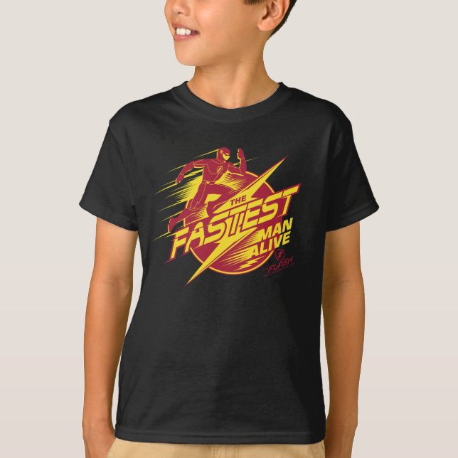 T-shirt Le Flash | L'Homme Le Plus Rapide Vit (Devant)