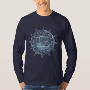 T-shirt Le fleuve Mississippi. Voyages. Aventure.