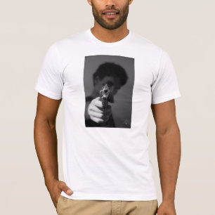 T-shirt " Le flingue de l'amour qui tue "