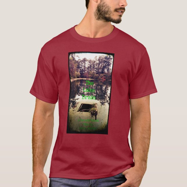 T-shirt Le fonctionnaire T-Shirt© de drain de lac (Devant)
