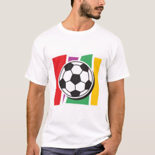 T-shirt Le football