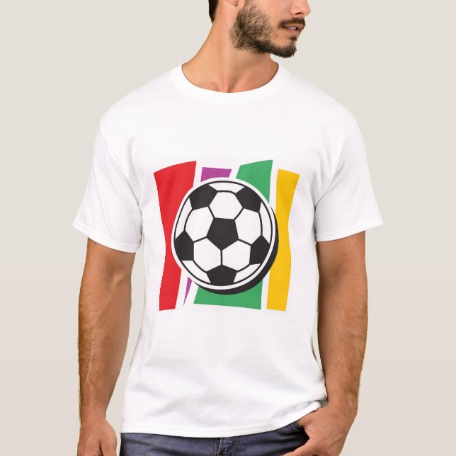 T-shirt Le football (Devant)