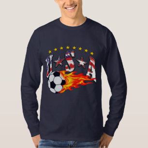 T-shirt Le football 2010 des Etats-Unis