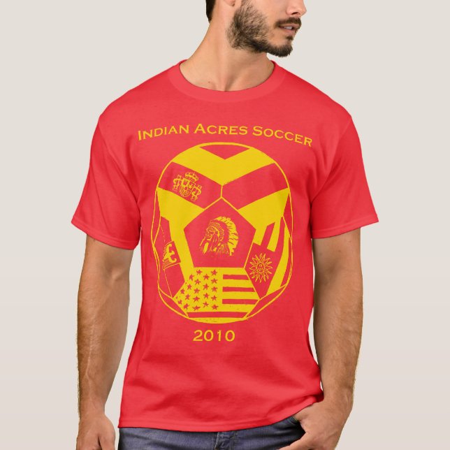 T-shirt Le football 2010 d'IA (Devant)