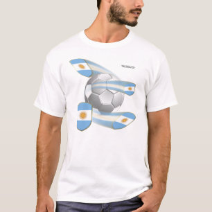 T-shirt Le football argentin protège la chemise des homme