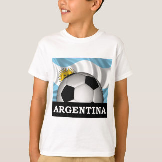 T-shirt Le football Argentine