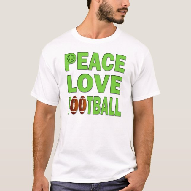 T-SHIRT LE FOOTBALL D'AMOUR DE PAIX (Devant)