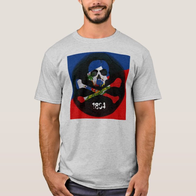T-shirt Le football de 1804 haïtiens (Devant)