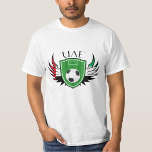 T-shirt Le football de ballon de football des EAU